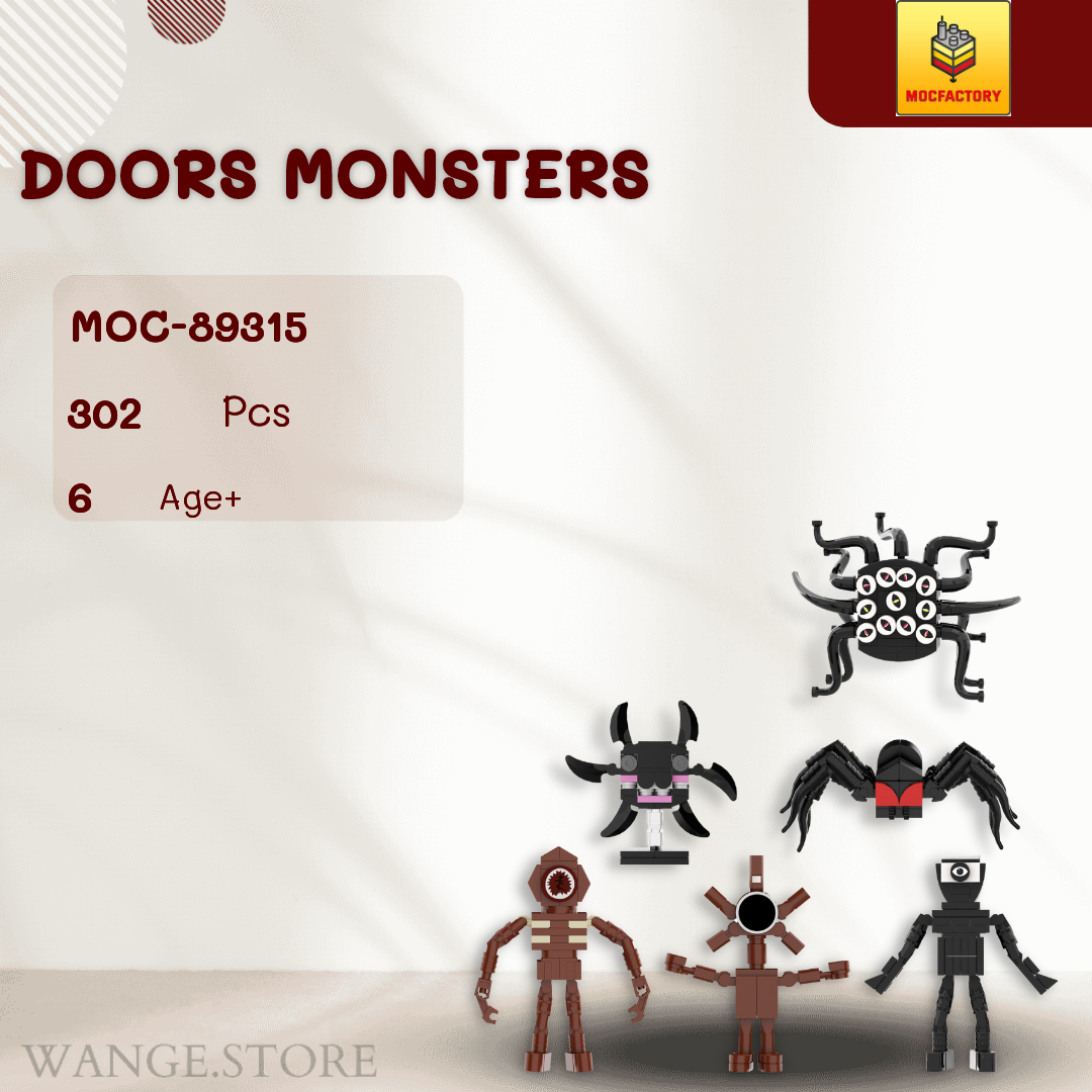 MOC Factory Creator Expert 89315 Doors Monsters